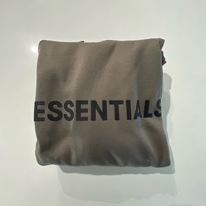 Grey Essentials Hoodie (Small) TAKING OFFERS
